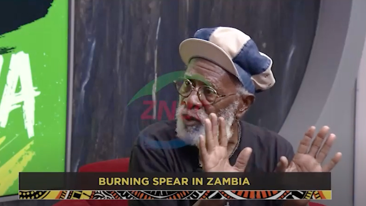 Burning Spear Interview in Zambia @ ZNBC Today [10/22/2024]