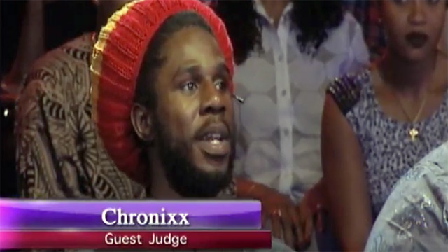 Chronixx as Guest Judge @ TVJ’s All Together Sing - Nah Married Medley by Knox College [12/3/2017]