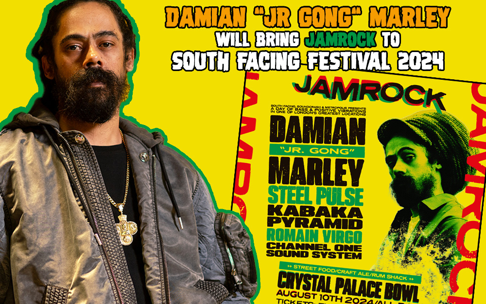 Damian 'Jr Gong' Marley headlines Jamrock South Facing Festival 2024