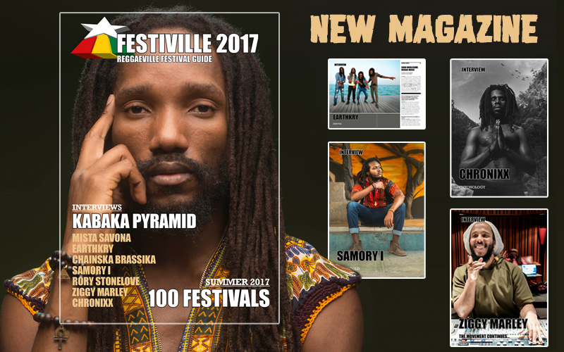 Festiville 2017 Reggaeville Festival Guide out now