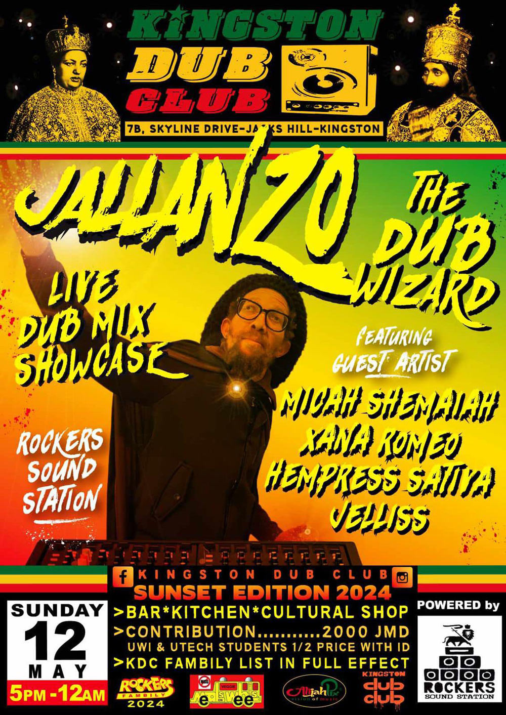 Kingston Dub Club - Jallanzo The Dub Wizard 2024