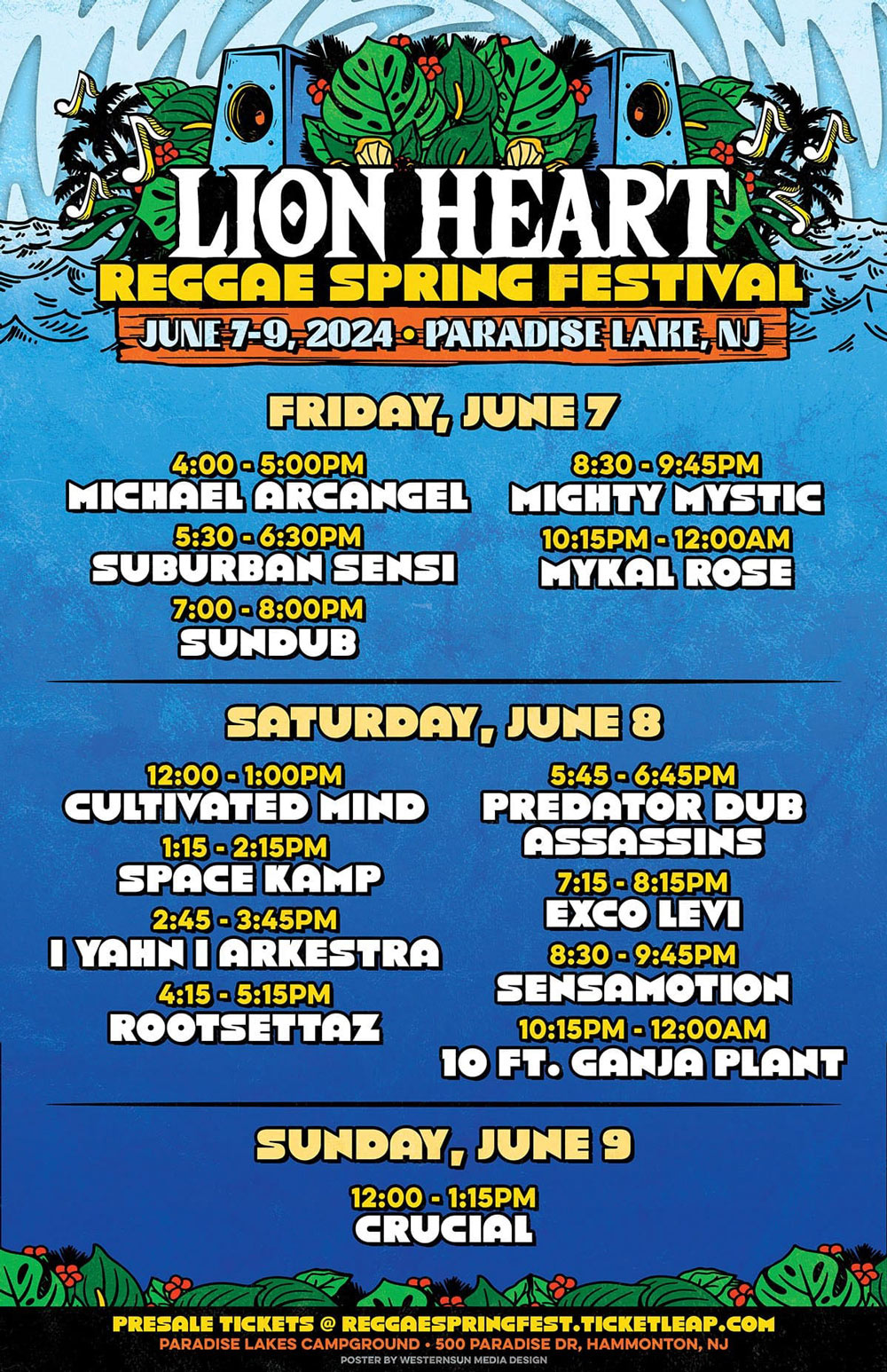 Lion Heart Reggae Spring Festival 2024