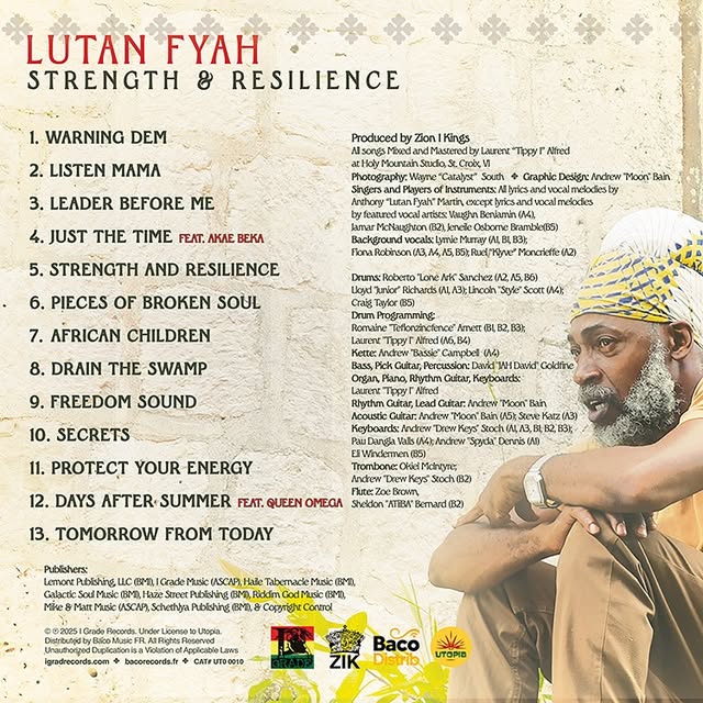 Lutan Fyah - Strength & Resilience