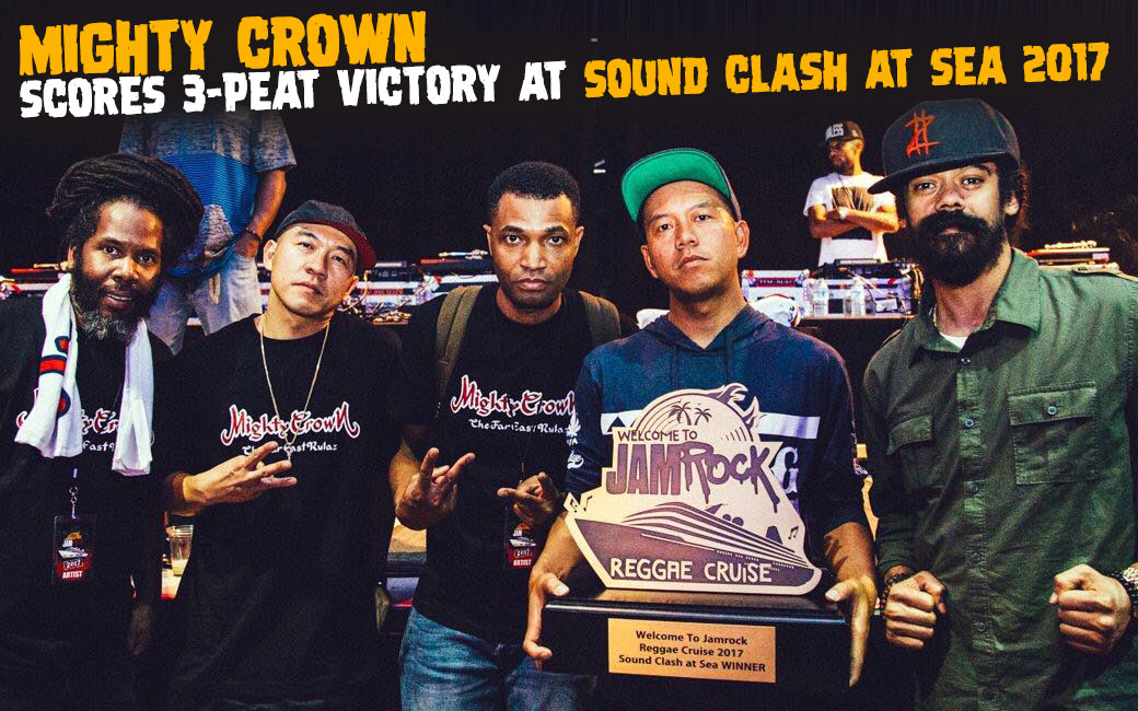 Mighty Crown Scores 3-Peat Victory at Jamrock Cruise's Sound Clash