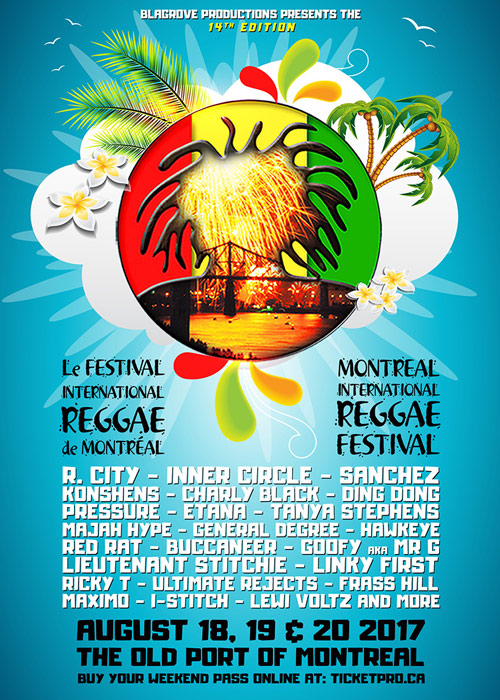 Information Montreal Reggae Festival 2017