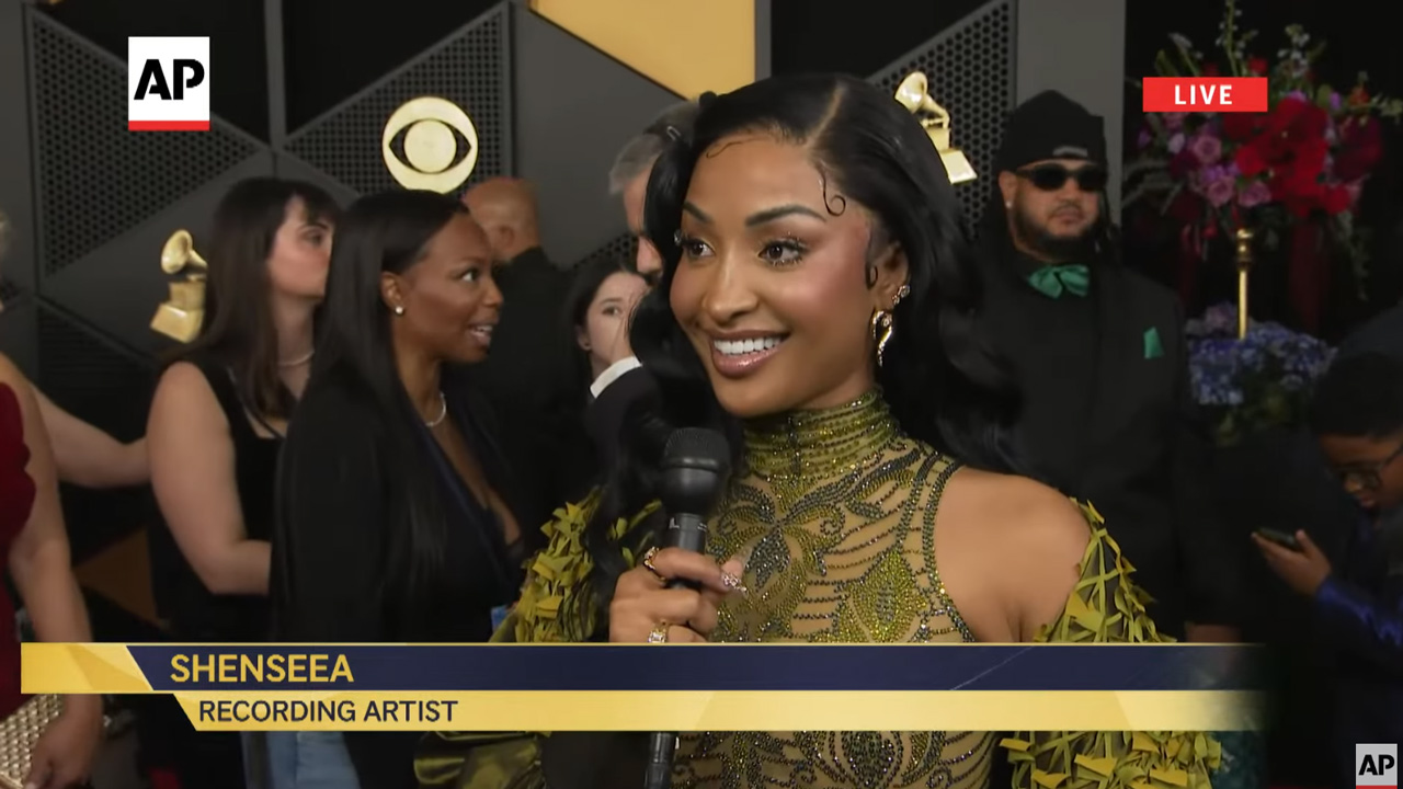 Shenseea - Red Carpet Interview @ GRAMMYs 2025 [2/2/2025]