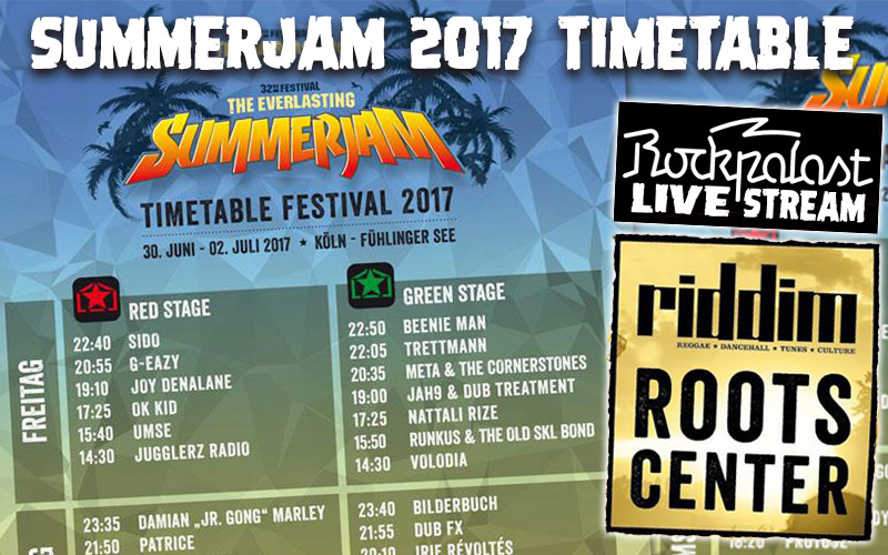 Summerjam 17 Timetable Live Stream