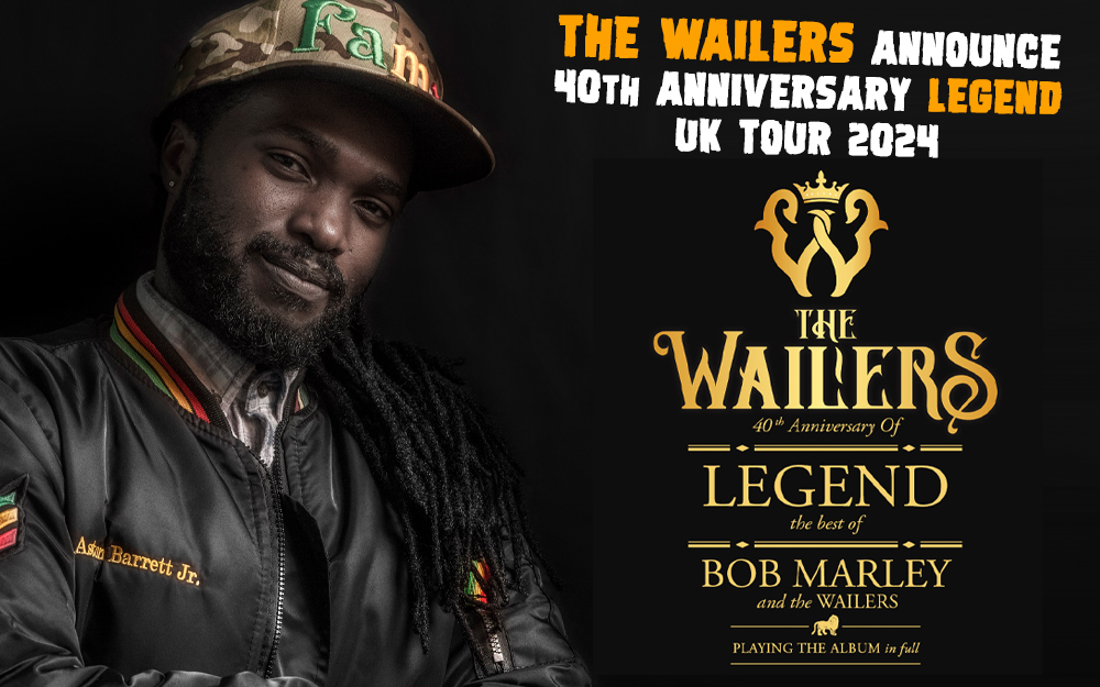 The Wailers Announce 40th Anniversary Legend UK Tour 2024