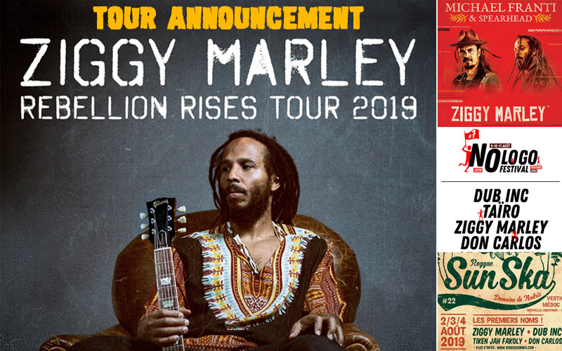 Ziggy Marley On Rebellion Rises World Tour 2019
