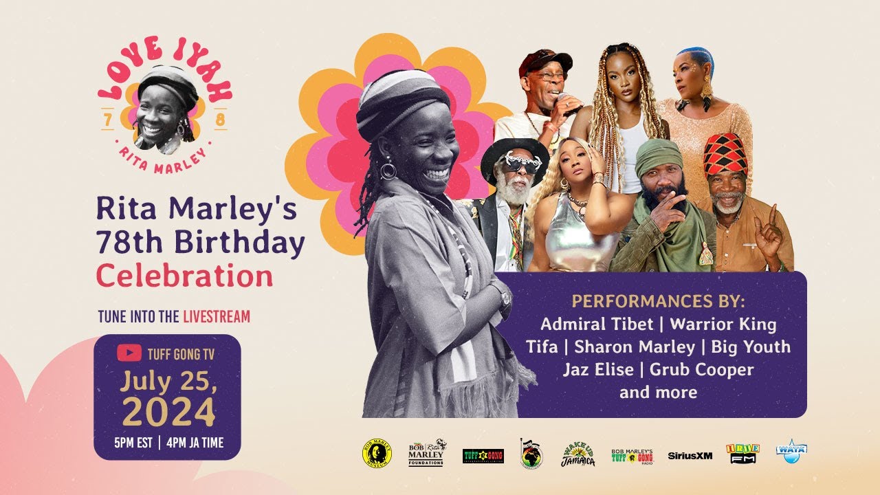 Rita Marley's 78th Birthday Celebration (Live Stream) [7/25/2024]