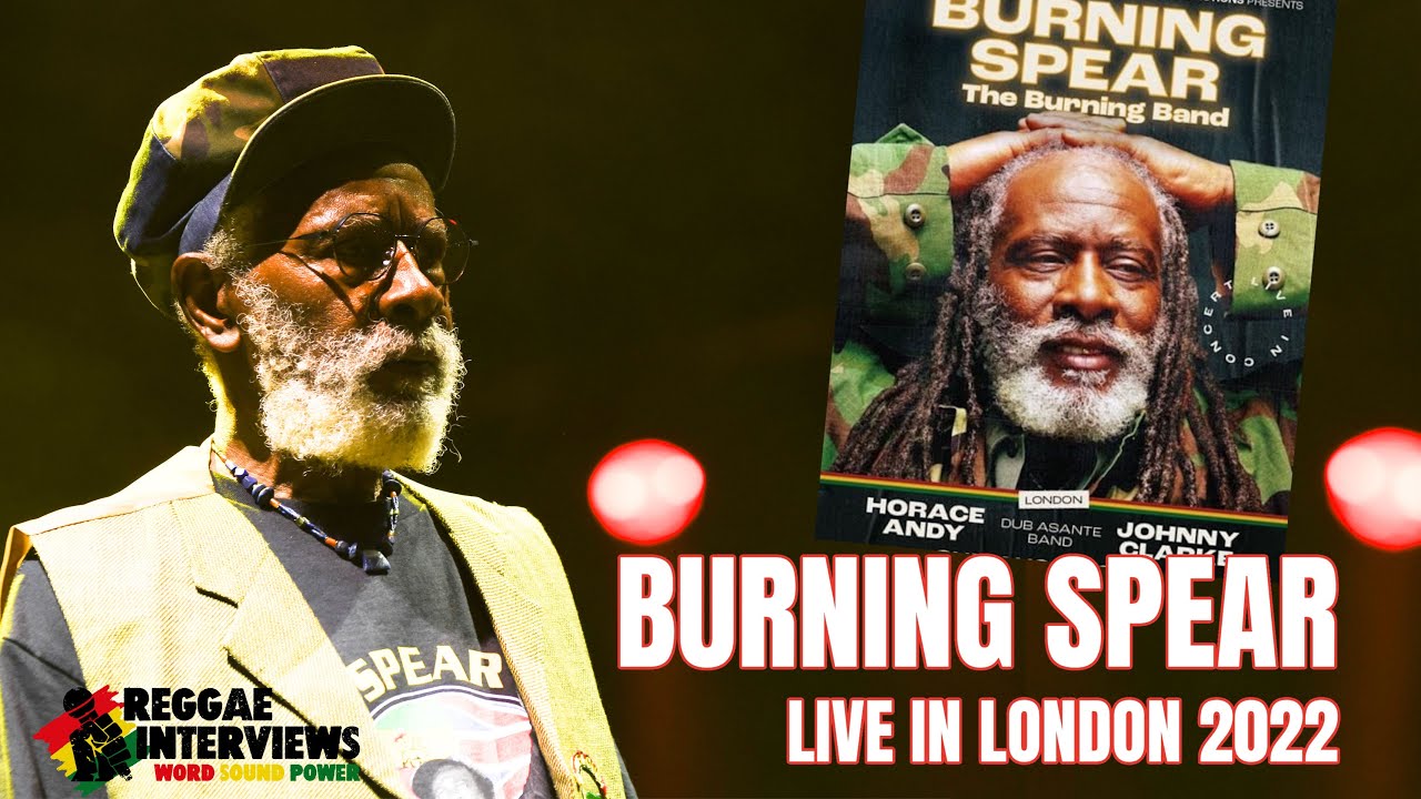 Video Burning Spear & The Burning Band in London, UK Brixton Academy