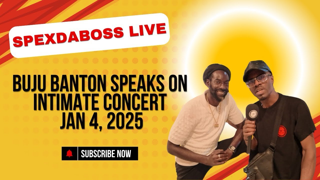 Buju Banton Speaks On Intimate Concert @ SPEXDABOSS [12/7/2024]