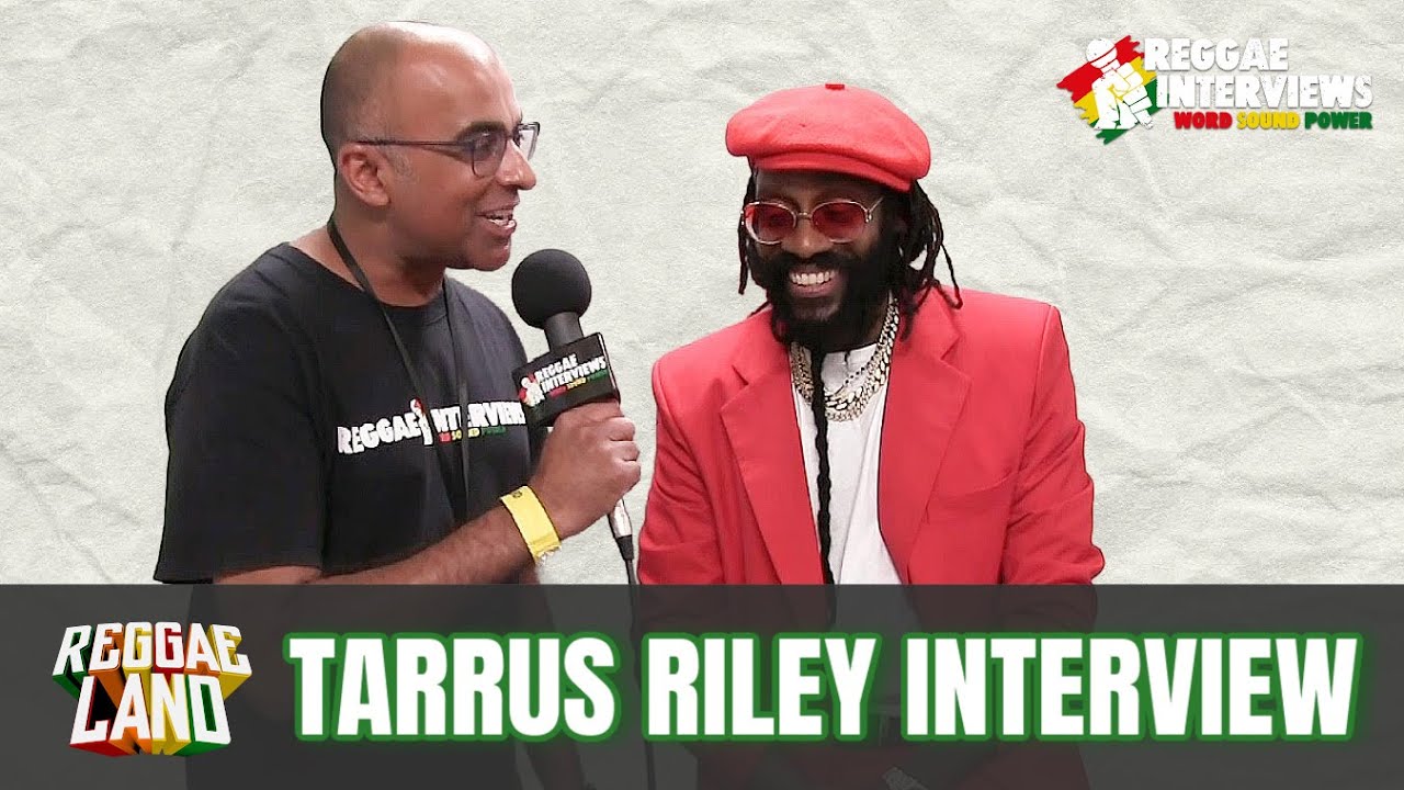 Tarrus Riley Interview @ Reggae Land 2024 by Reggae Interviews [8/7/2024]