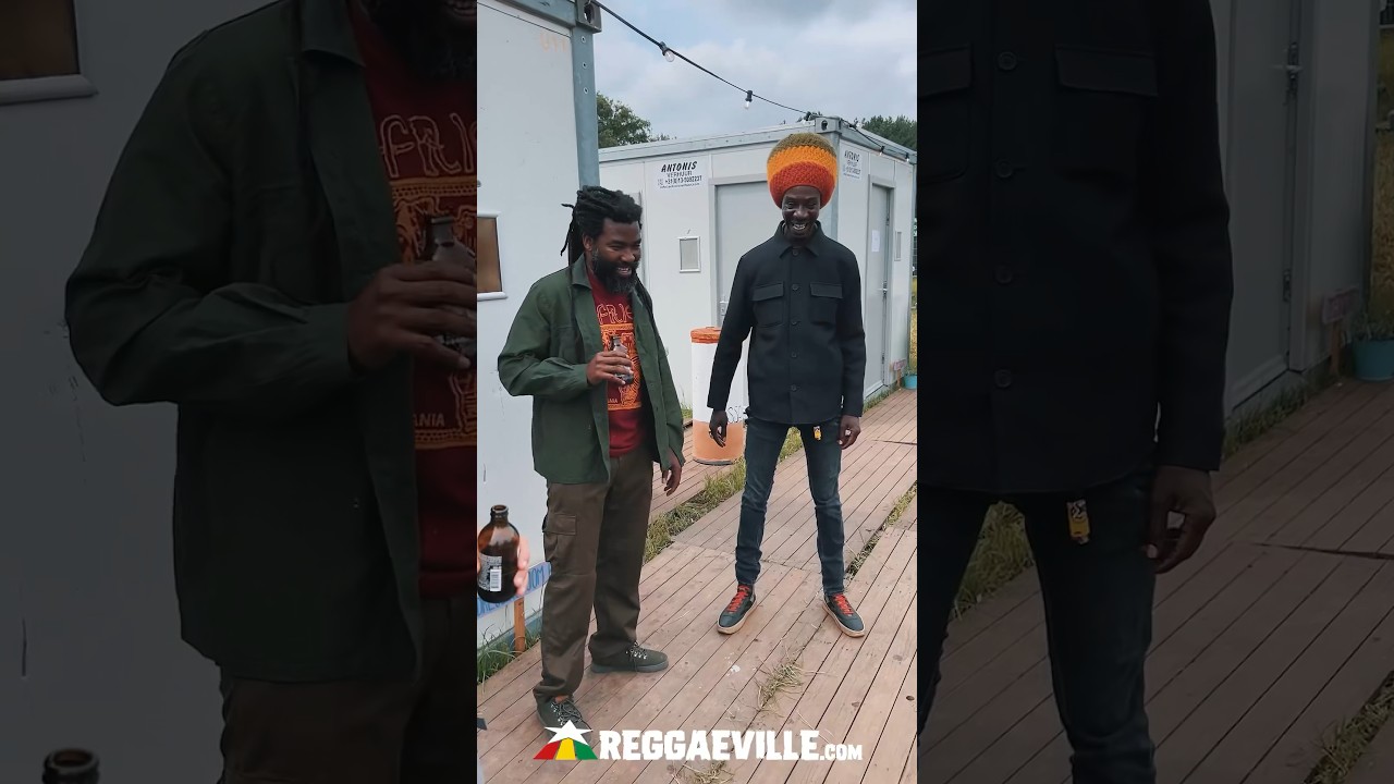 Backstage vibes with Omar Perry & Meta @ Reggae Geel 2024 [8/2/2024]