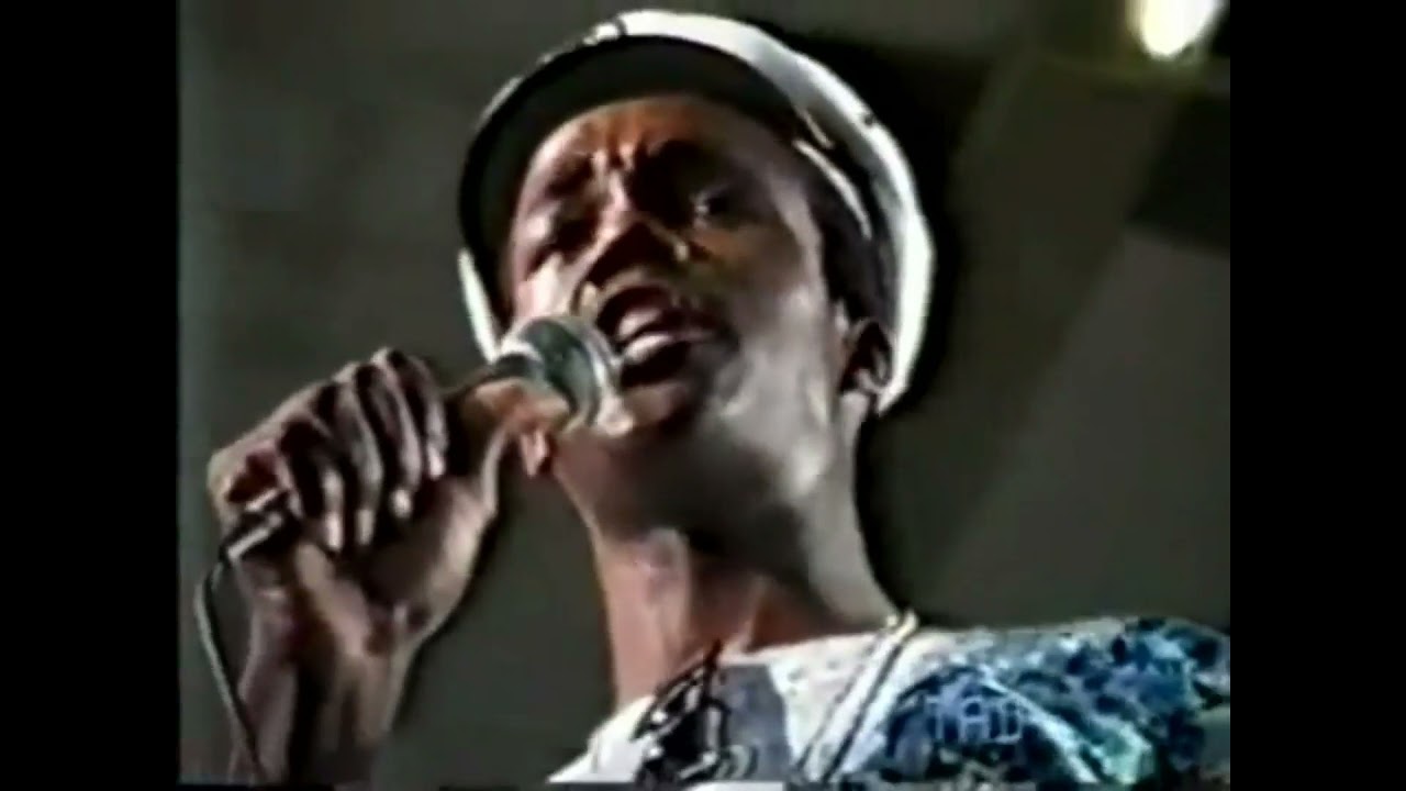 Andrew Tosh - Singing At Peter Tosh Funeral [9/25/1987]