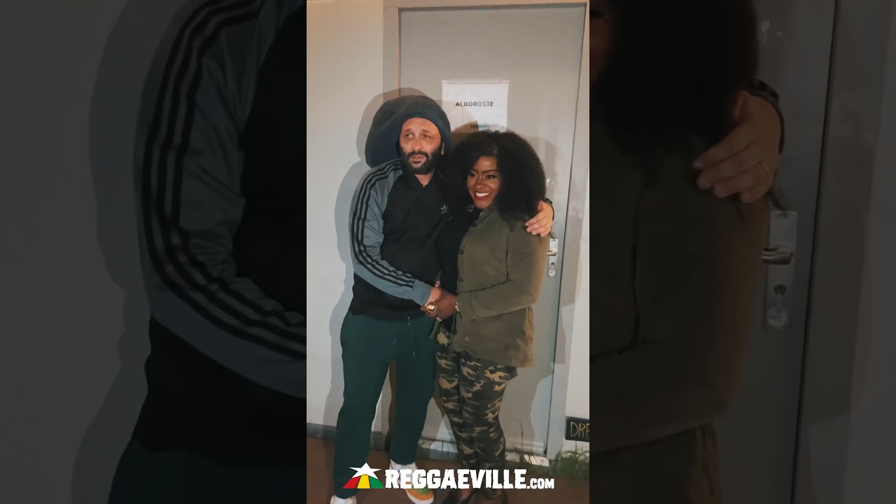 Backstage vibes @ Reggae Geel 2024 - Etana about her song BLESSINGS with Alborosie! [8/2/2024]