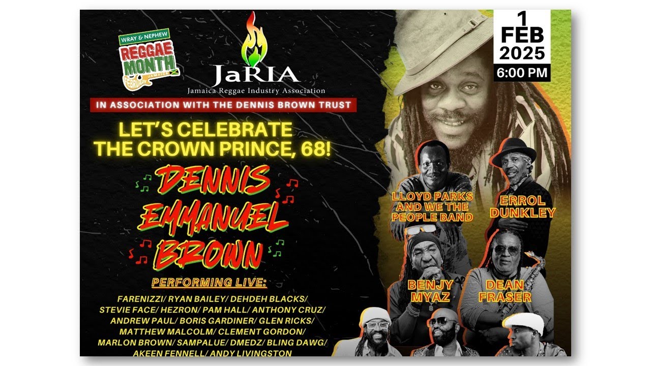 Dennis Brown Celebration 2025 (Live Stream) [2/1/2025]