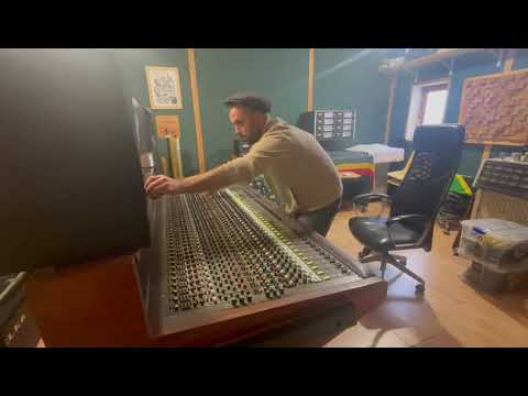 Roberto Sanchez finishing up the final mix of Sylford Walker's Album Good Encouragement [4/9/2024]