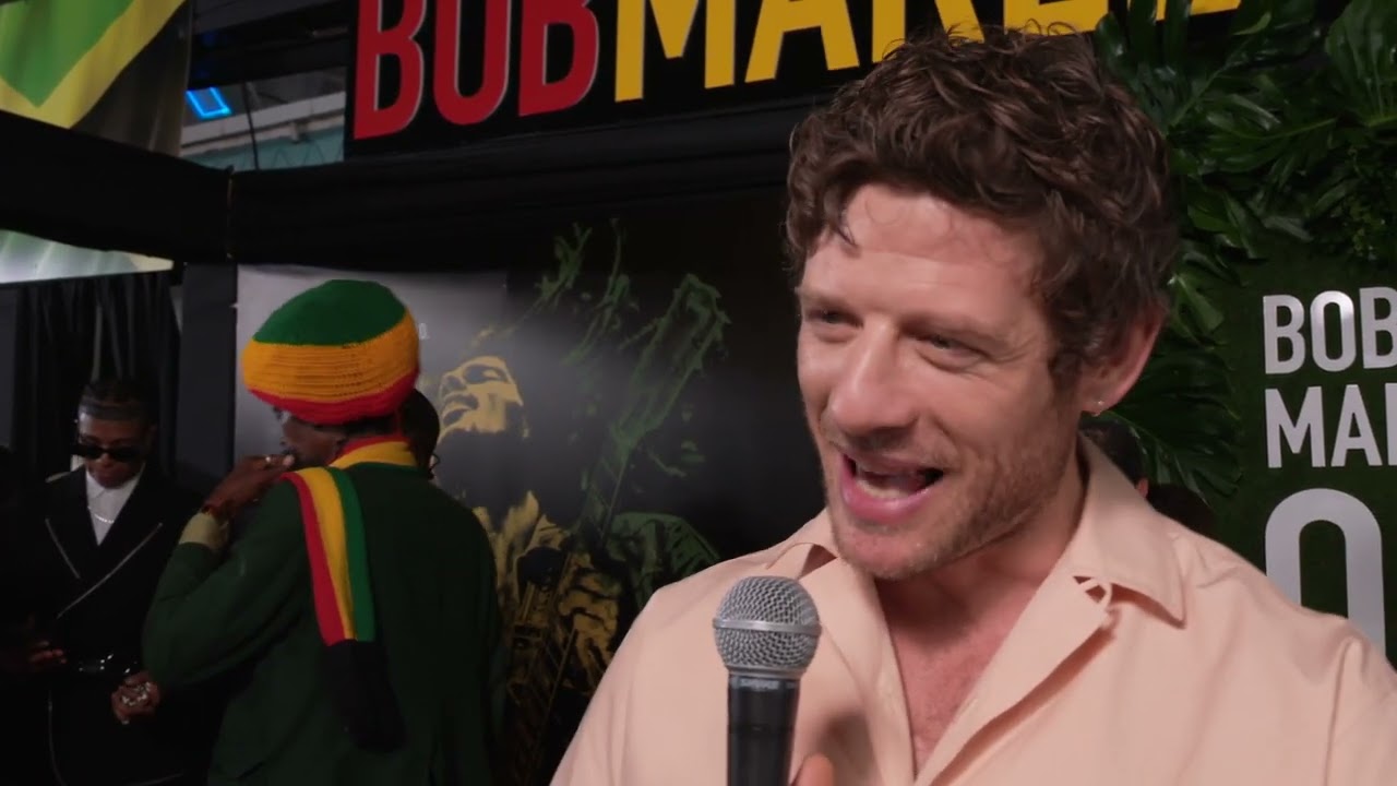 Video: James Norton (Chris Blackwell) - Red Carpet Interview @ Bob ...