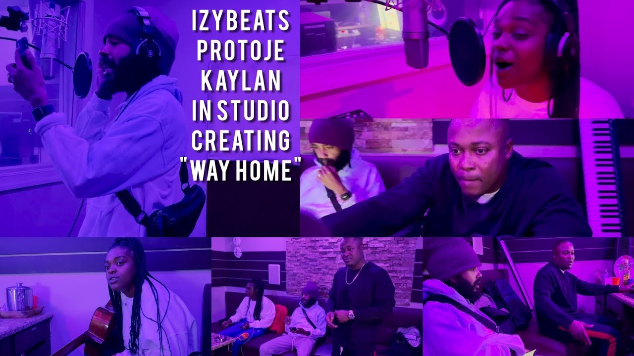 Protoje & Kaylan Arnold in the studio creating Way Home [8/26/2024]