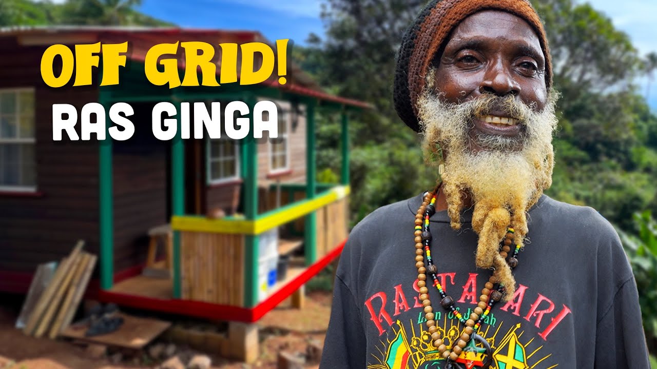 Ras Kitchen - Living Off Grid, Rasta Style and Ras Ginga House Tour [9/15/2023]