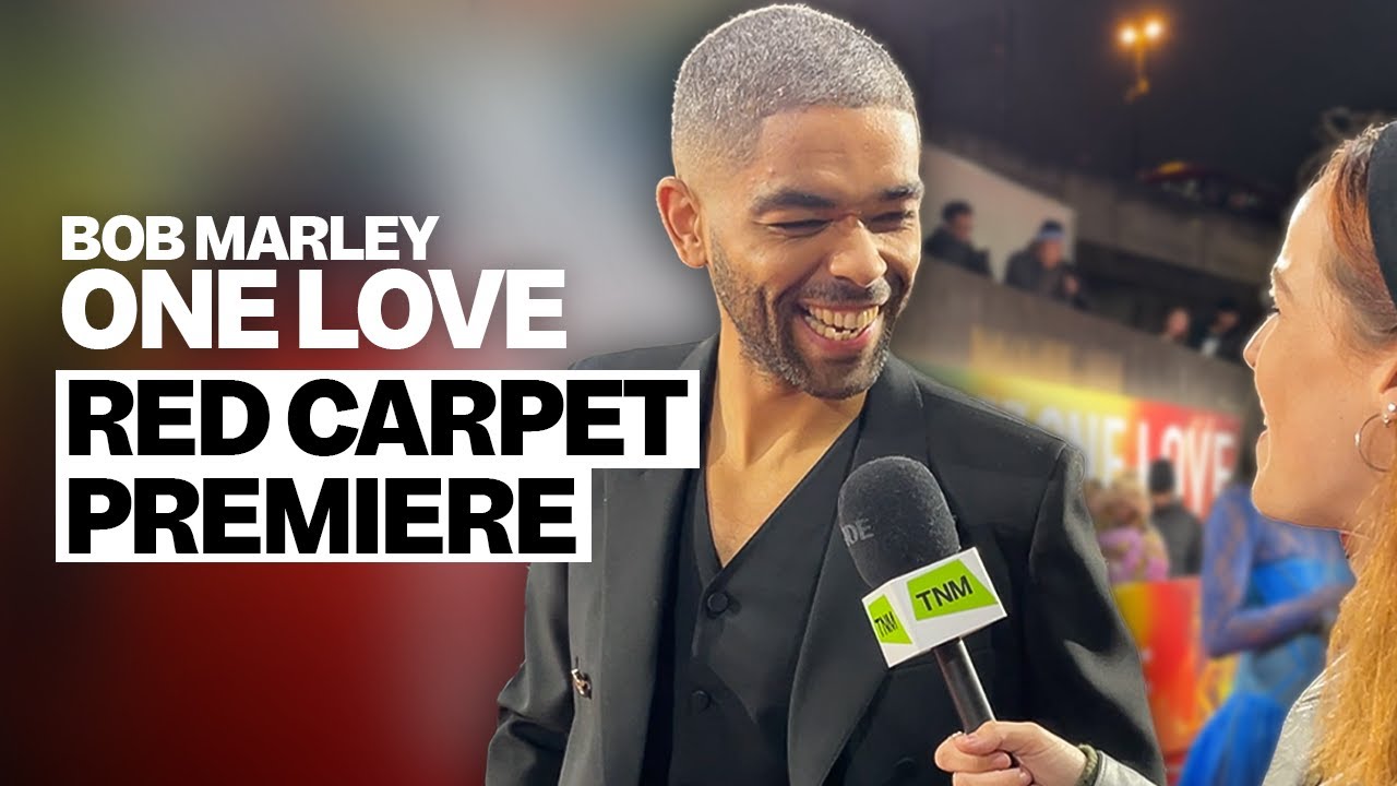 Bob Marley: One Love Interviews with Kingsley Ben-Adir, Lashana Lynch and more at the London premiere [2/2/2024]