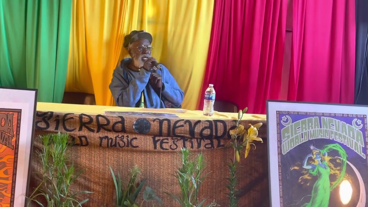 Burning Spear Press Tent Interview @ Sierra Nevada World Music Festival 2023 [6/18/2023]