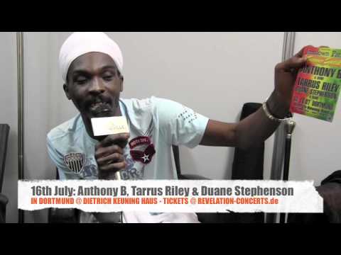 Drop: Anthony B for Reggaeville Weekender 2011 [7/6/2011]