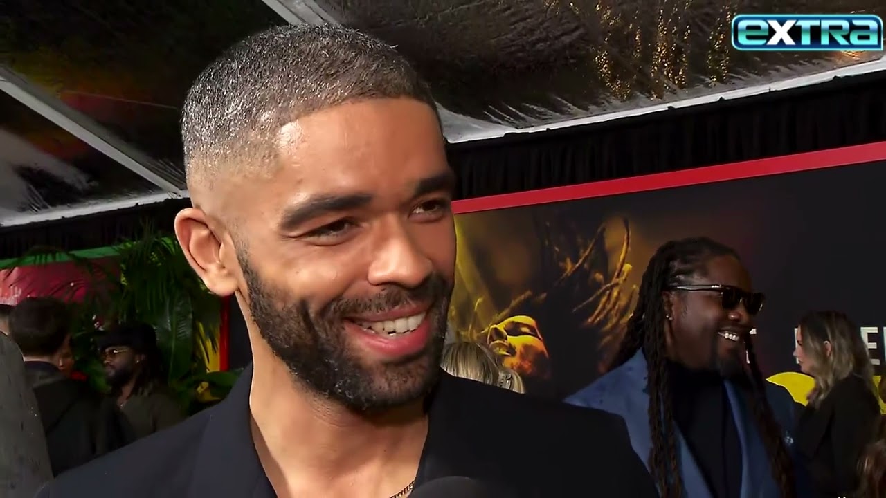 Kingsley Ben-Adir Interview @ Bob Marley: One Love Los Angeles Premiere [2/6/2024]