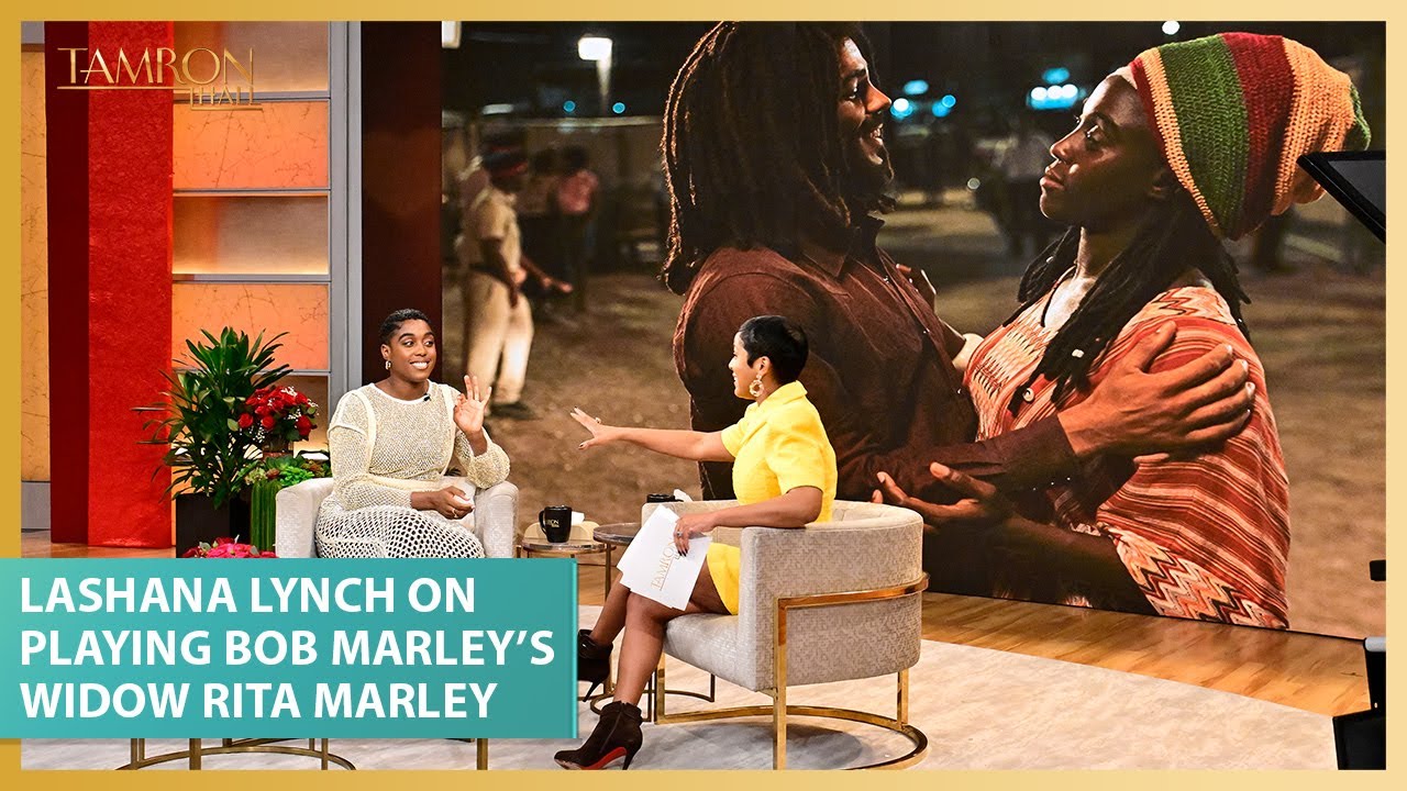 Lashana Lynch On Her Portrayal of Bob Marley’s Wife Rita Marley @ Tamron Hall Show [2/13/2024]