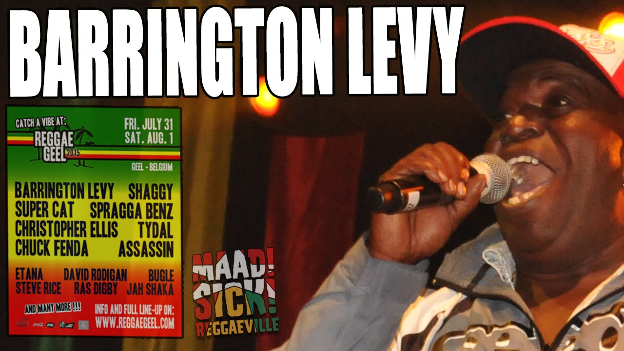 Barrington Levy - Too Experienced @ Reggae Geel 2015 [7/31/2015]