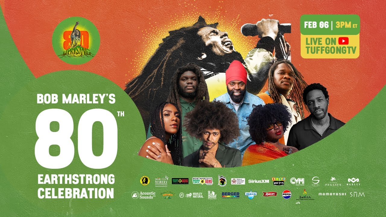 Bob Marley's 80th Birthday Celebration (Live Stream) [2/6/2025]