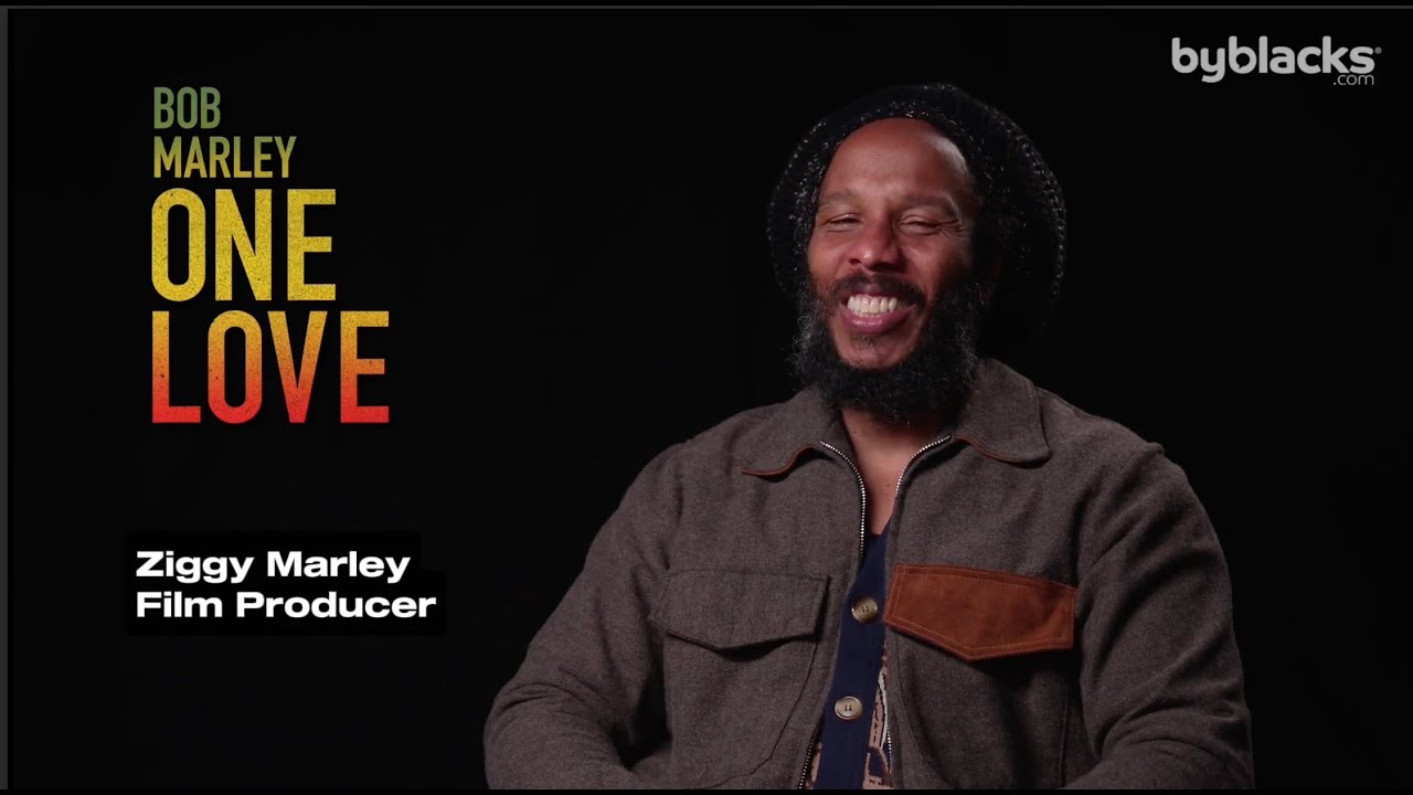 Ziggy Marley Interview about Bob Marley: One Love @ ByBlacks.com [2/10/2024]