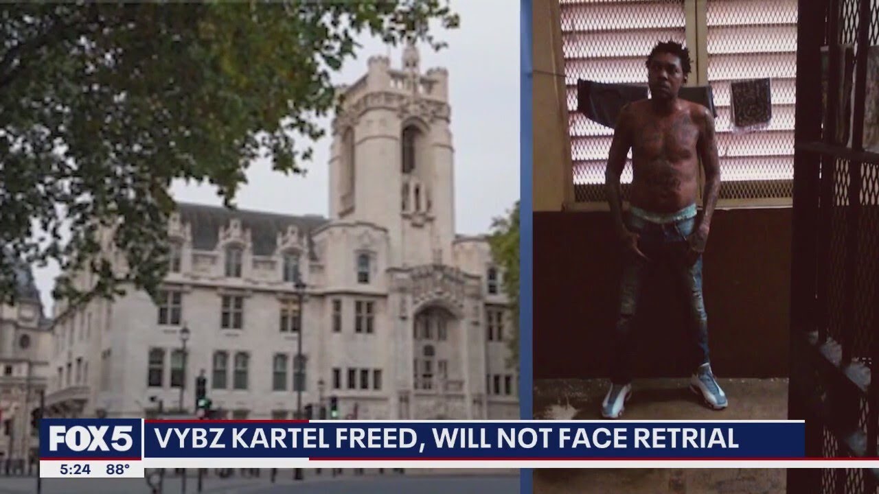 Vybz Kartel Freed - News @ FOX 5 New York [7/31/2024]