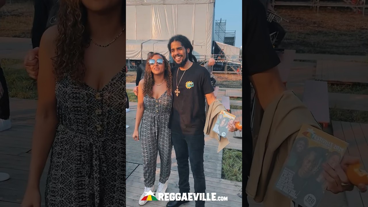 Backstage with Skip Marley @ Reggae Geel 2024 [8/2/2024]