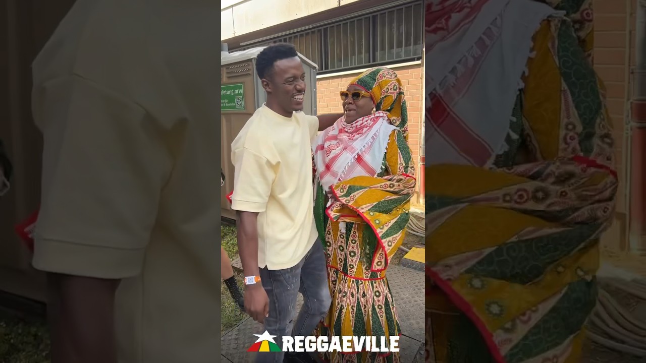 Queen Omega with Romain Virgo backstage + Riddim Meet & Greet @ Summerjam 2024 [7/5/2024]