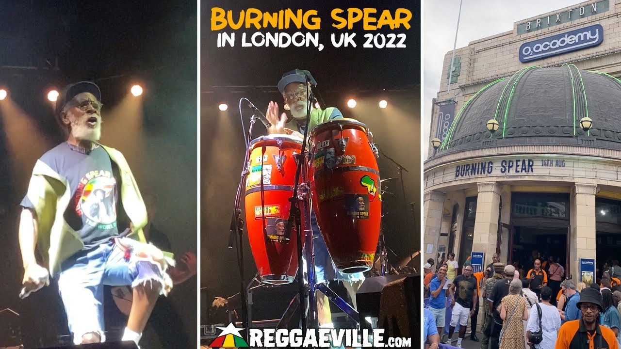 Burning Spear @ Brixton Academy in London, UK [8/14/2022]