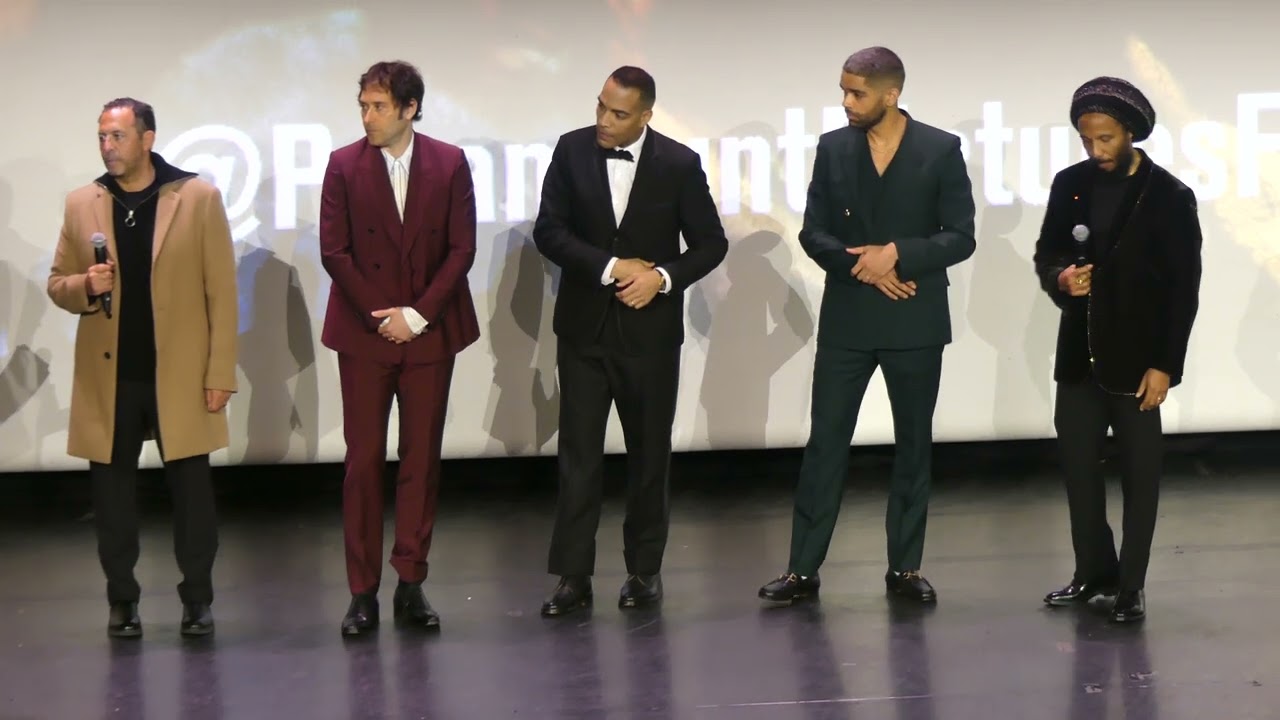 Cast on Stage @ Bob Marley: One Love Paris Premiere [2/1/2024]