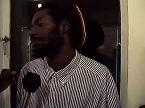 Buju Banton Arrives For The 1st Time In Suriname [1994]