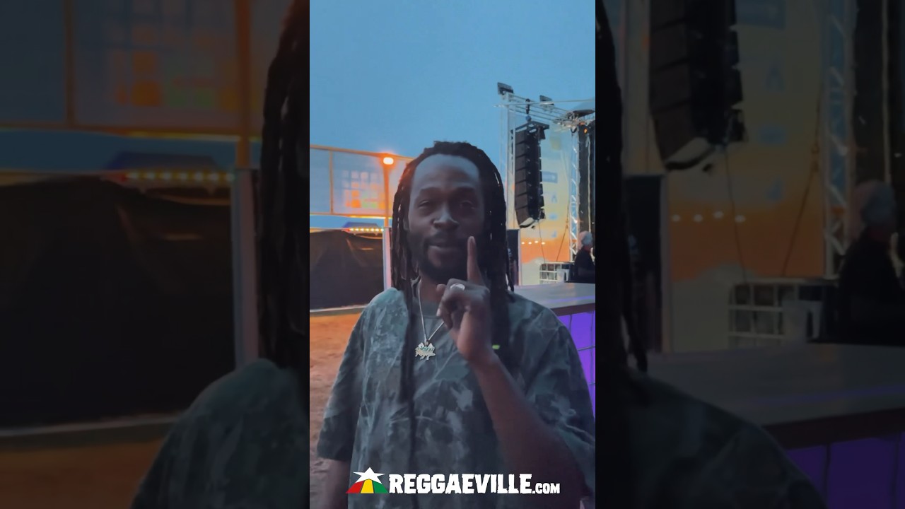 Jesse Royal before his show @ Turnpike Reggae Festival 2024 [8/17/2024]