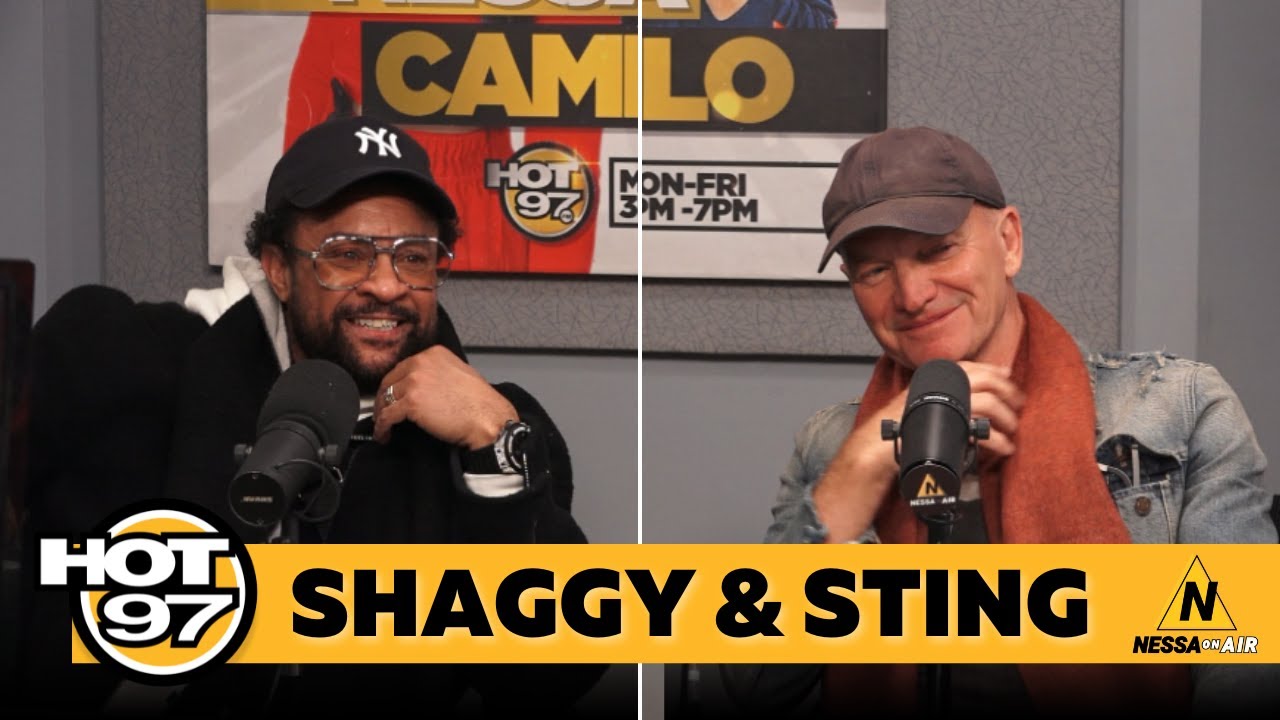 Shaggy & Sting Interview @ HOT97 [3/11/2025]