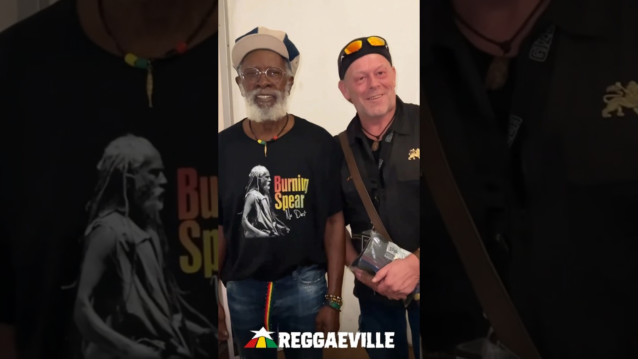 Burning Spear with Sheriff & Romain Virgo Backstage @ Reggae Jam 2024 [7/28/2024]