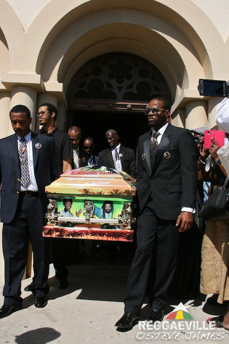 Photos: John Holt Funeral in Kingston, Jamaica 11/17/2014