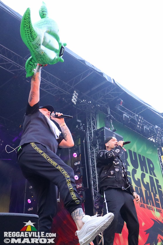 Chronixx, Alborosie, Bonez MC & RAF Camora @ Ruhr Reggae Summer 2017