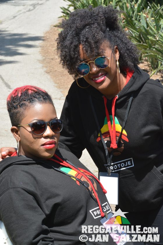 Protoje & Jah9 in Los Angeles, CA @ Jazz Reggae Festival 2017