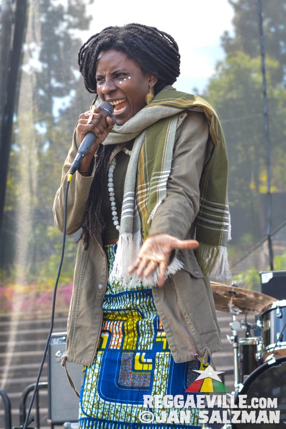 Protoje & Jah9 in Los Angeles, CA @ Jazz Reggae Festival 2017