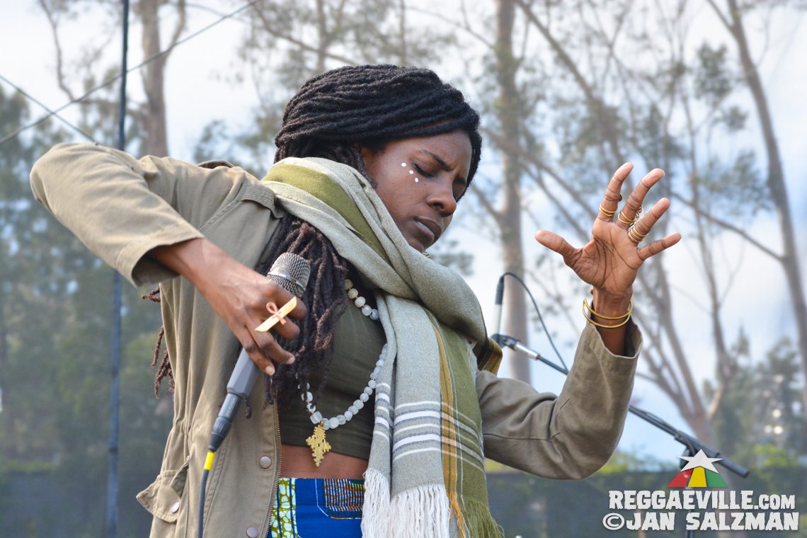 Protoje & Jah9 in Los Angeles, CA @ Jazz Reggae Festival 2017