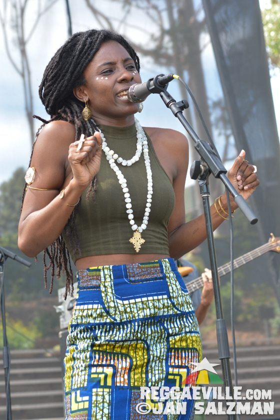 Protoje & Jah9 in Los Angeles, CA @ Jazz Reggae Festival 2017