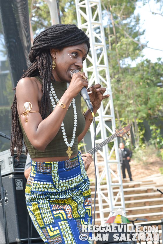 Protoje & Jah9 in Los Angeles, CA @ Jazz Reggae Festival 2017