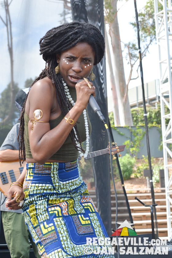 Protoje & Jah9 in Los Angeles, CA @ Jazz Reggae Festival 2017